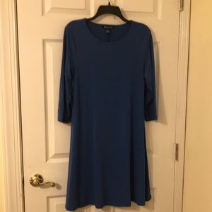 Blue dress